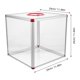 thumbnail image 5 of Homoyoyo Caja Acrílica Transparente Para Donaciones Y Boletos De De Ensamblar Para Celebraciones, 5 of 7