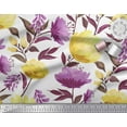 thumbnail image 3 of Soimoi Poly Georgette Fabric Leaves & Floral Artistic Print Fabric by the Yard 52 Inch Wide, 3 of 3