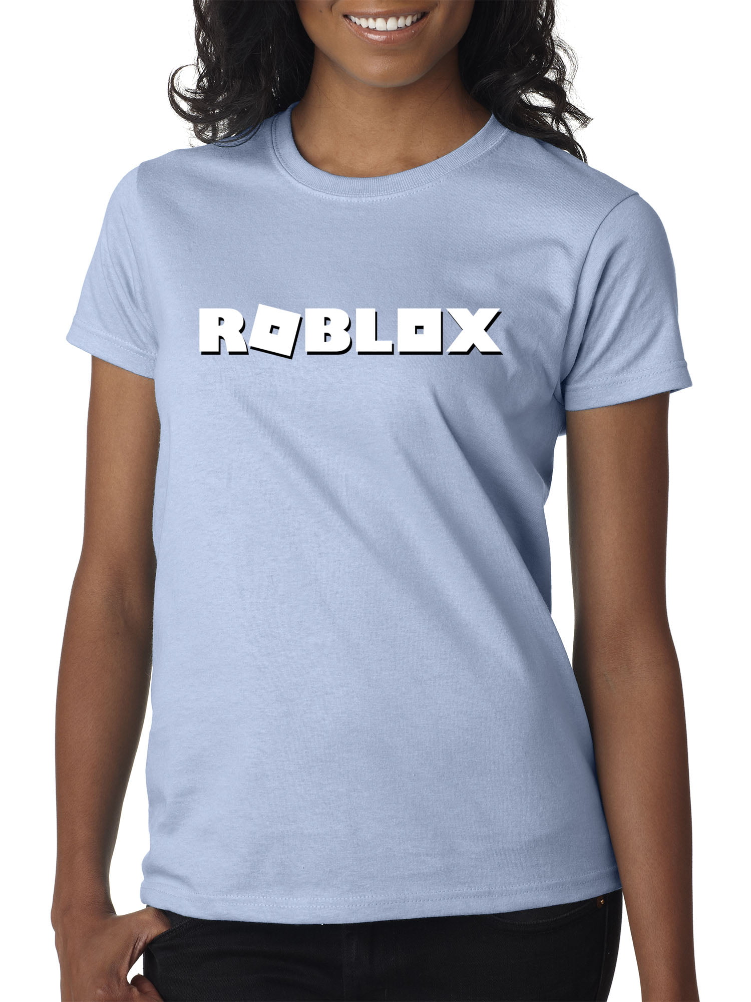 New Way New Way 923 Women S T Shirt Roblox Logo Game Accent