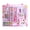 E, variant on TIMIFIS 8Pcs Stationery Set Welcome Starting Season Supplies Stationery Set Including Pencils Eraser Ruler Sharpeners with Pencil Case Students Classroom Gifts forss Prizes Exchange Gifts fors