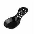 thumbnail image 1 of Cast Iron Rooster Spoon Rest, Black, 1 of 4