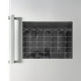 thumbnail image 3 of HOOWIFFY Magnetic Whiteboard for Fridge Dry Erase Planning Ideal for DIY Use in Home Office School Black 12x8 Inches, 3 of 7