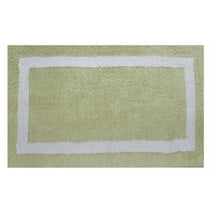 Better Trends Hotel Collection Bath Rug 21 X 34 Sage White