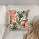 thumbnail image 5 of Funda de almohada para el hogar, funda de cojín con hojas verdes y plantas tropicales, selva tropical, 5 of 5