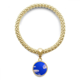 thumbnail image 1 of Pendentif Rond en bracelet Image nature Méduse Océan Bijou Chaîne, 1 of 3