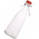 thumbnail image 1 of Botellas de vidrio oscilantes, botellas de vidrio de 1100 ml para cerveza con tapas de tapón, tapa hermética, botellas de agua para jugo de kéfir y soda, 1 of 6