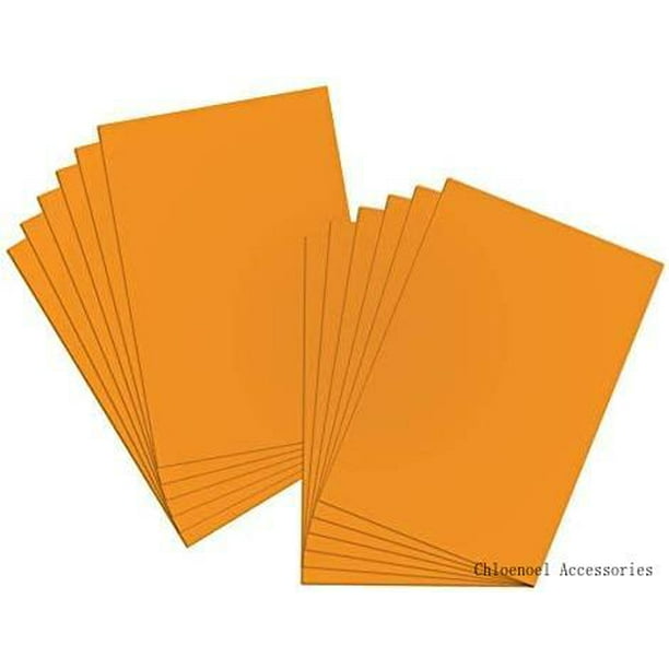 BAZIC Poster Board Orange 22" X 28", Colored Poster Board Paper, Bulk
