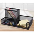 thumbnail image 3 of Office Desktop Organizer Large - Mesh Desk Organizer Stationery Storage Basket, 3 of 8