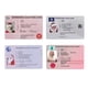 thumbnail image 2 of Claus Licencia De Conducir Voladora Tarjeta De Plástico Licencia De Trineo De Plástico Decoraciones Para Árboles De Navidad Yuarrent HA042012-03, 2 of 6