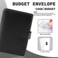 thumbnail image 1 of Carpeta con Sobres para Efectivo yuxing A6 PU Negro, 1 of 5