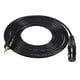 thumbnail image 3 of Cable de alimentación del instrumento Cable de alimentación de 3,5 mm TRS macho a XLR hembra de 3 pines 1.5m, 3 of 9