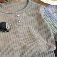 thumbnail image 4 of NOLDARES Toddler Baby Boy Clothes Solid Color Sweatshirt + Sweatpants Outfits Set 2Pcs Fall Winter Clothes Size:1-2 Y,Grey, 4 of 5