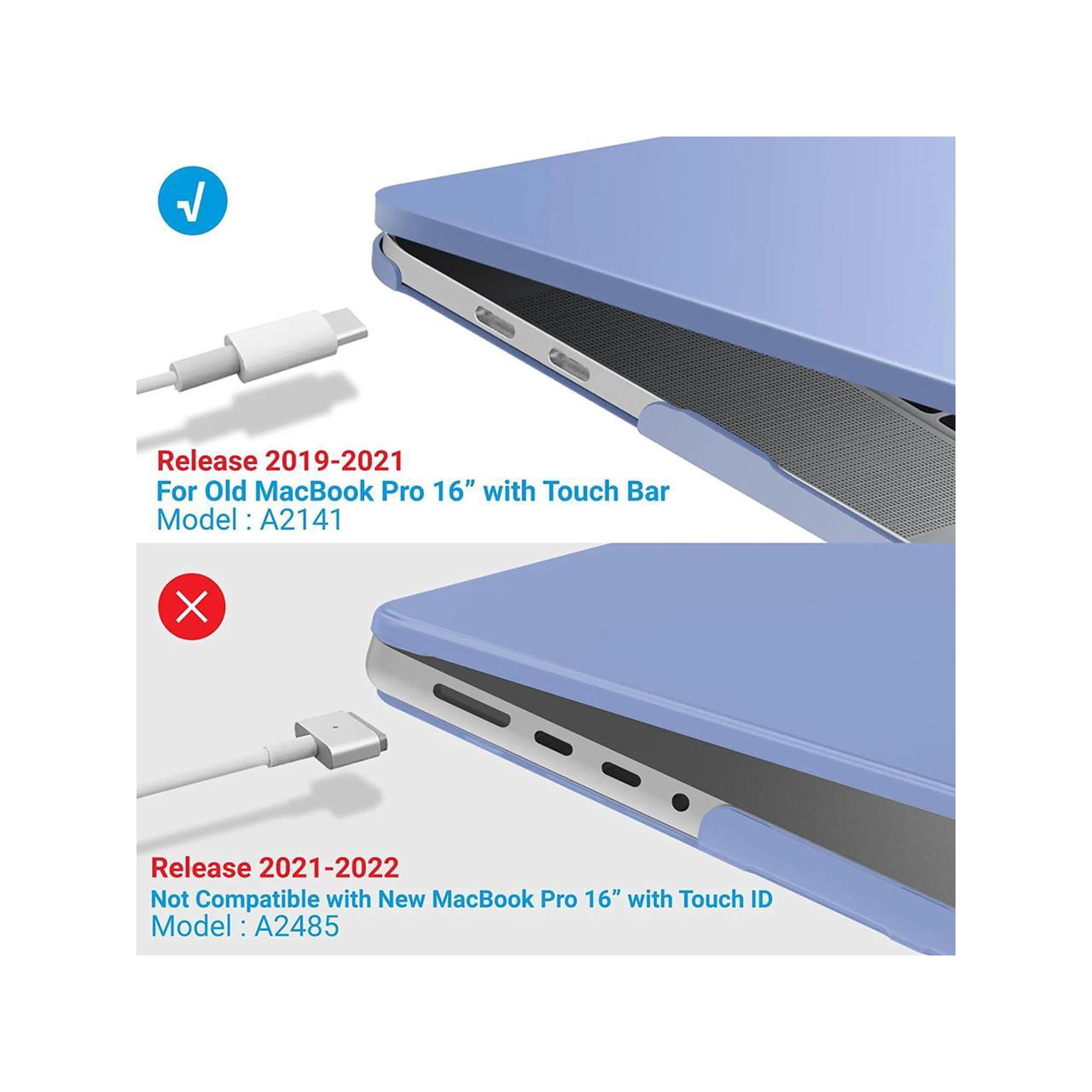 Coque Transparente Pour MacBook Pro 16 Pouces (2019/2020) - Protection Solide Et Discrète