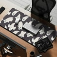 thumbnail image 2 of Long Mouse Pads for Desk,Cute Halloween Ghosts Pattern Desk Mats on Top Of Desks, Desk Mouse Pad Extra Large with 3mm Non-Slip Base and Stitched Edge for Gaming,Office,Work,Home 35.4"x15.7", 2 of 6
