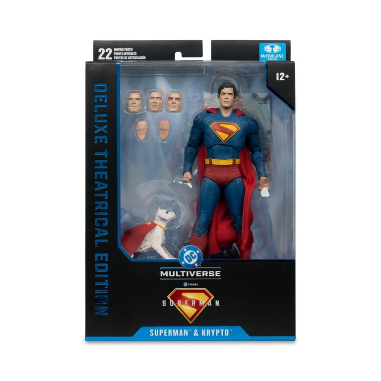 Superman and Krypto (DC Multiverse) Superman Movie Deluxe