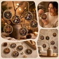 thumbnail image 6 of Christmas DIY Diamond Art Hanging Ornaments, 6-Piece Christmas Craft Kit with Sparkling Tree Pendants for Holiday Home Decor and Handmade Gifts, 6 of 7