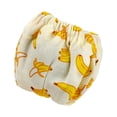 thumbnail image 1 of Pañales reutilizables con diseño de ardilla, lavables y con estampado de frutas para cobayas, tamaño pequeño Banana, 1 of 9