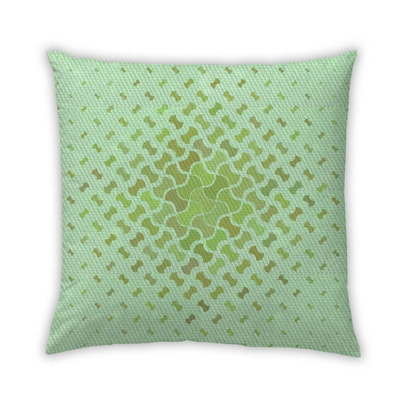 Ahgly Company Indoor Square Contemporary Throw Pillow, 18 inch by 18 inch