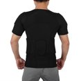 thumbnail image 5 of Chaleco acolchado de silicona antigolpes para hombre, pantalón corto, accesorio de protección deportiva (camiseta), 5 of 5