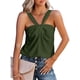 thumbnail image 1 of SAYOO mujeres moda Color sólido camisola sin mangas espalda descubierta Sling Tank Tops verano Casual salvaje chaleco Streetwear SAYOO Moda, 1 of 5