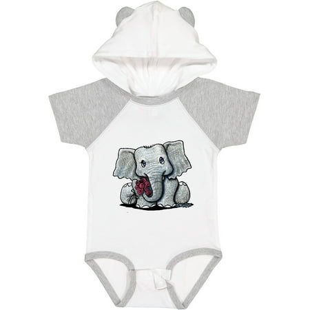 

Inktastic KiniArt Elephant Gift Baby Boy or Baby Girl Bodysuit