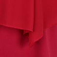 thumbnail image 4 of Camisas holgadas de chifón con hombros descubiertos y manga con y cuello en V de verano para mujer Rojo M Yuyangstore Camiseta de mujer con hombros descubiertos, 4 of 8