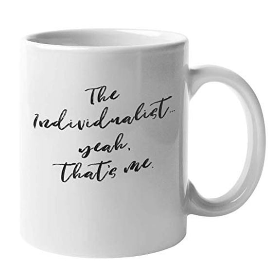 Enneagram Type 4 - Coffee and Tea Gift Mug: The Individualist.yeah, that's me. (11oz)