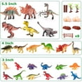 thumbnail image 5 of Style-Carry Dinosaur Toys for Kids 3-5 Years, 45Pcs Realistic Dinosaur Toy, Educational Figures, Gift for Boys Girls, 5 of 7