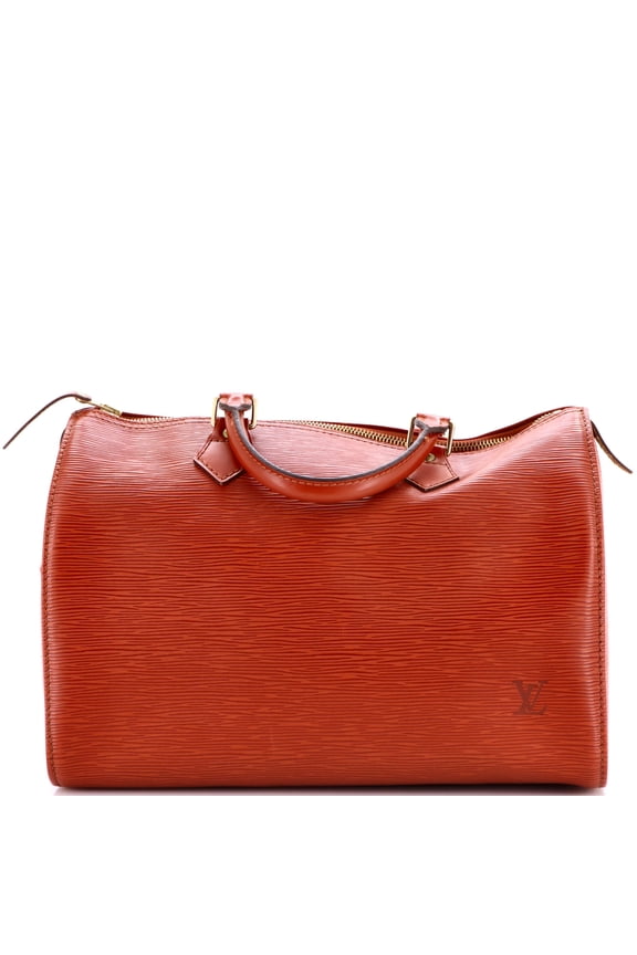 Pre-Owned Speedy Handbag Epi Leather 30 By Rebag