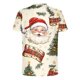 thumbnail image 5 of Tops para hombre, blusas y camisas de manga corta con cuello redondo para hombre, jersey informal con cuello redondo estampado para hombre, pantalones cortos deportivos para fitness, blusa de poliéste, 5 of 5