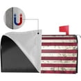 thumbnail image 6 of July 4Th Independence Day American Flag Magnetic Mailbox Cover,Mailbox Wraps Post Letter Box Cover Outdoor Home Garden Decor Large Size 25.5x21 in, 6 of 7