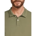 Men's Pique Polo Shirts, 2Pack
