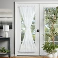 thumbnail image 2 of Mainstays Crushed Voile Single Door Curtain Panel, Semi-Sheer, White, 51" W x 72" L, 2 of 7