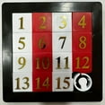 thumbnail image 5 of Educational Number Slide Puzzle for Teens & Adults - Logic & Critical Thinking Skill Development - 14+ Plastic Sliding Puzzle Game for Brain Training, Strategy Enhancement - Ideal for Christmas Party, 5 of 5