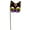 CAT, variant on Halloween GLITTERED MASK Paper Mache Cat Owl HC322029 BIRD