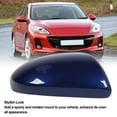 thumbnail image 3 of Couvercle de Rétroviseur, Capuchon de Couvercle de Rétroviseur Latéral en ABS Style Élégant pour Porte et Aile de Rétroviseur, Compatible avec 3 2010-2013, Résistant aux Intempéries, Installation Facile, 3 of 7