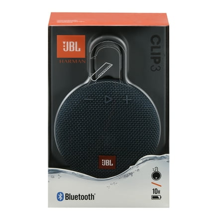 JBL Clip 3 Speaker - Blue (JBLCLIP3BLU)