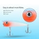 thumbnail image 5 of HENGJIA 5PC ojos 3D cebo de pesca duro Artificial señuelo aparejos 6CM 6,3G, 5 of 8