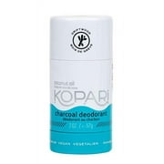 Kopari Aluminum-Free Deodorant Charcoal | Non-Toxic, Paraben Free, Gluten Free & Cruelty Free Mens and Womens Deodorant | Made with Organic Coconut Oil | 2.0 oz