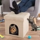 thumbnail image 3 of PETMAKER - Cama otomana Plegable Multiusos para Perros o Gatos pequeños y reposapiés con Parte Super, 3 of 6