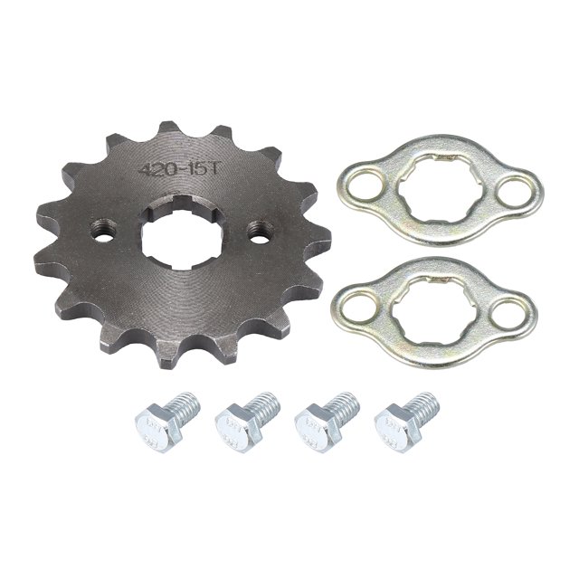 420 15T 20mm Motocicleta Delantero Motor Piñón para MiniBicicleta ATV