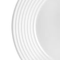 thumbnail image 4 of Gibson Ultra 135274.04 Patio Tempered Opal Glass Dinner Plate Set, White - 4 Piece, 4 of 5
