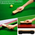 thumbnail image 3 of 19 Pcs Billiards Pool Table Rail Brush Cleaning Kit Pool Table Brush Set with Cue Chalk Cubes Cloth Slip on Cue Tip for Wooden Kit of Billiard Accessories, 3 of 7