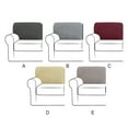 thumbnail image 3 of tredstone Polyester Durable And Long-lasting Stretch Sofa Back T-Cushion Slipcover Easy To And Replace light grey, 3 of 6