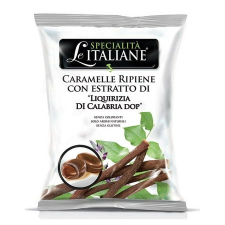 - Serra, Filled Candy w/Calabrian Licorice - Ripiene Liquirizia di Calabria DOP 100g bag (5 pcs)