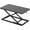 24 inch BK, variant on Black Small Single 32 inch Scissors Lift Keyboard and Mouse Riser ,Height Adjustable Standing Desk Converter,for Ergonomic Sit Stand Workstations (32 inch)