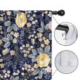thumbnail image 4 of Blackout Kids Curtains,Pioneer Flower Floral Print Pattern Childrens Insulated Curtains Set Of 2,Bedroom Essentials,Toddler Room Decor 52"x84", 4 of 5