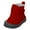 Red, variant on LIhncine Baby Snow Boots Water-Resistant Winter Boots for Toddlers 12-18 Months,1-4Years