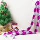 thumbnail image 3 of Guirnalda de oropel dorado y plateado de 2,3 m y 5 cm para decoraciones de árboles de Navidad, suministros para fiestas de cumpleaños, bodas, fiestas navideñas, decoración del hogar, 3 of 5