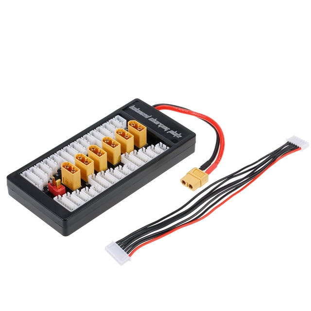 Amdohai Adaptateur de Charge Parallèle pour Batterie LiPo 2-6S Carte d'Équilibrage XT60 pour Imax B6